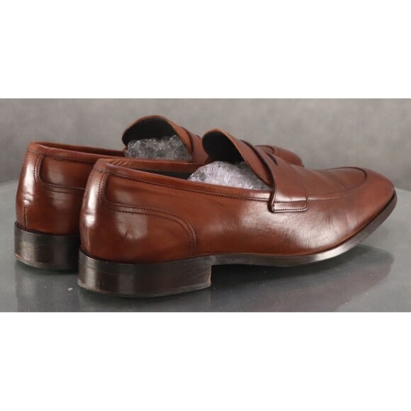 To Boot New York Men's Penny Loafer Dress Shoes Size EU 7.5 US 8.5 Made In Italy - Picture 8 of 12